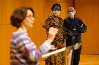 Acte de reconeixement a 26 empreses i organitzacions de Lleida per la seva acció social i solidària.