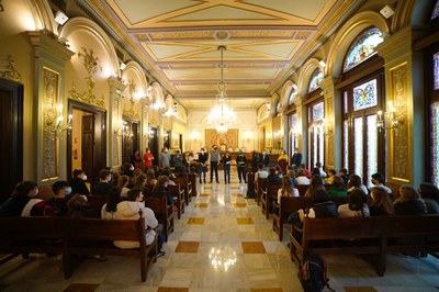 El projecte promou les competències en anglès, entre altres matèries..