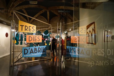 L’Institut d’Estudis Ilerdencs acull fins al 30 d’abril l’exposició ‘Tres dies d’abril’.