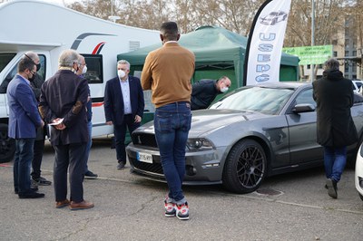 Lleida Ocasió exposa un Ford Mustang GT500 Shelby-Cobra, que és l’únic model d’aquest tipus actualment a la venda a Europa.