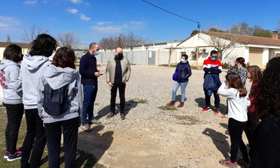 El regidor Jaume Rutllant ha anunciat la voluntat d'obrir portes i incentivar les visites al centre d'acollida d'animals.