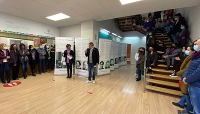 Amb motiu del Dia Internacional de les Dones, l'IMO ha instal·lat l'exposició "Dona d'empresa" que recull els casos del lideratge de 12 dones en l’àm….