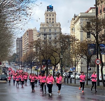 La Cursa ha seguit un itinerari pel centre de la ciutat.
