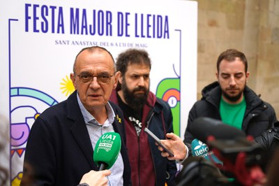 Dissenyat per l’estudi lleidatà SopaGraphics, destaca la il·lusió col·lectiva de recuperar plenament aquesta celebració, reflecteix la sortida del se….