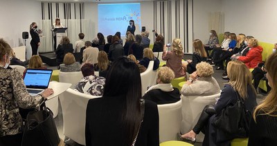 Lliurament dels Premis Hera a la Llotja, en la seva 1a edició.