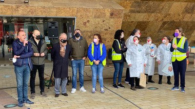L’alcalde Miquel Pueyo ha felicitat aquest grup de mares valentes, coratjoses i responsables, per la seva tenacitat per organitzar la cursa.
