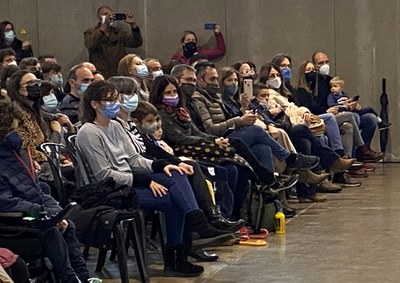 La tinent d'alcalde i regidora d'Educació, Sandra Castro, ha assistit a la trobada de les escoles de música.