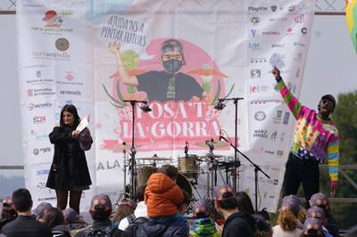 Kelly i Lídia Alberich han actuat com a mantenidors de la festa.