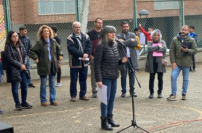 Sandra Castro ha recordat el paper de Lleida com a ciutat educadora.