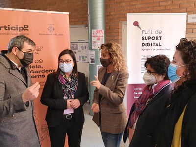 La presentació del nou servei ha tingut lloc aquest matí al Centre Cívic de la Mariola.