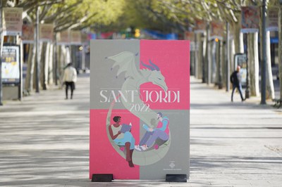 El cartell de Sant Jordi 2022.