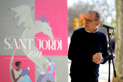L'alcalde ha presentat aquest matí els actes de la Diada de Sant Jordi.