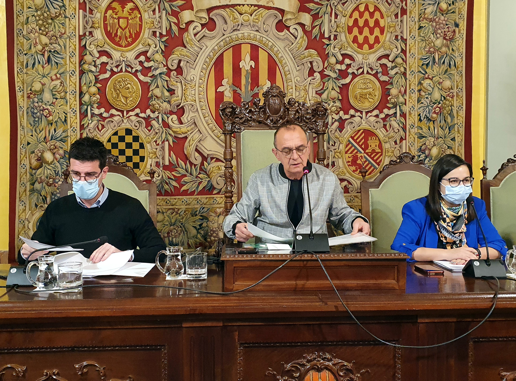 El paer en cap, Miquel Pueyo, ha presidit la sessió