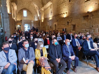 El públic assistent a l'acte.