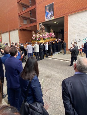 L’Associació Cultural de la Sagrada Família i Sant Cristòfol va recuperar aquesta processó l'any 1999.