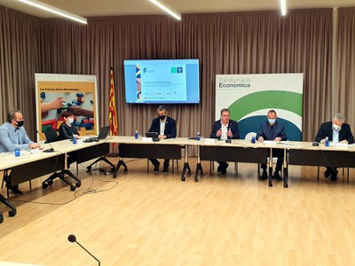 El paer en cap, Miquel Pueyo, ha participat en la trobada.