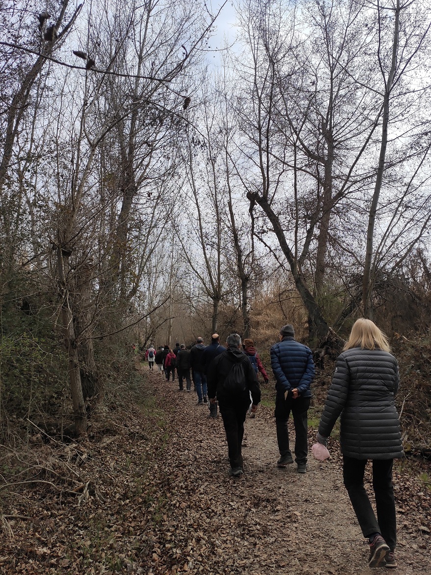 L’objectiu principal de les sortides del programa “Caminar és fer salut” és contribuir a la millora de la qualitat de vida del veïnat