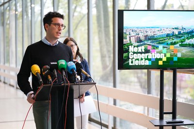 El tinent d'alcalde Toni Postius ha explicat el detall dels projectes.