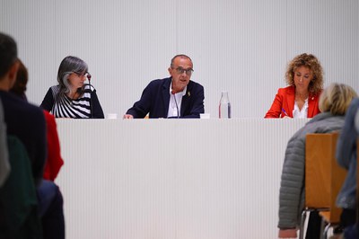 El paer en cap, Miquel Pueyo, ha presidit la sessió..