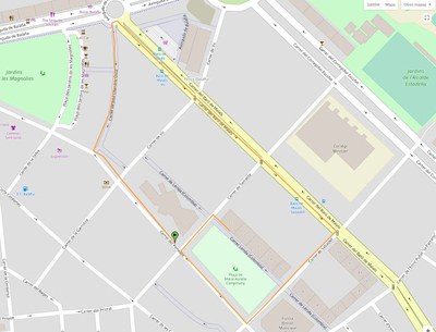 Agectacions de la cursa inclusiva d'un quilòmetre.