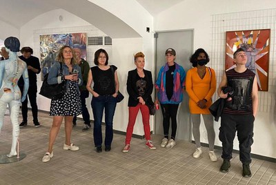 A l'acte ha assistit la tinent d'alcalde i regidora del Centre Històric, Montse Pifarré.