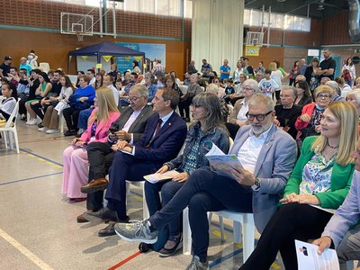 L'acte central d'inauguració de la festa ha tingut lloc al pavelló.