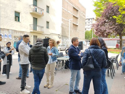 Els regidors Marta Gispert i Joan Ramon Castro han assistit a la taula rodona.