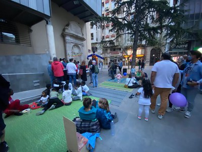 Famílies s'han atansat a celebrar el Ndogou.