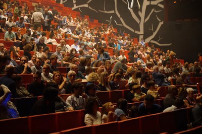 La cloenda s'ha fet en el marc del Teatre de la Llotja.