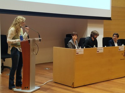 La primera taula rodona ha tractat sobre la cobertura informativa de la guerra d'Ucraïna..