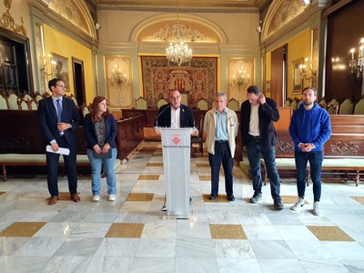 El paer en cap ha adreçat unes paraules als assistents.