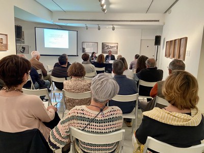 Imatge de la presentació d'aquesta tarda.