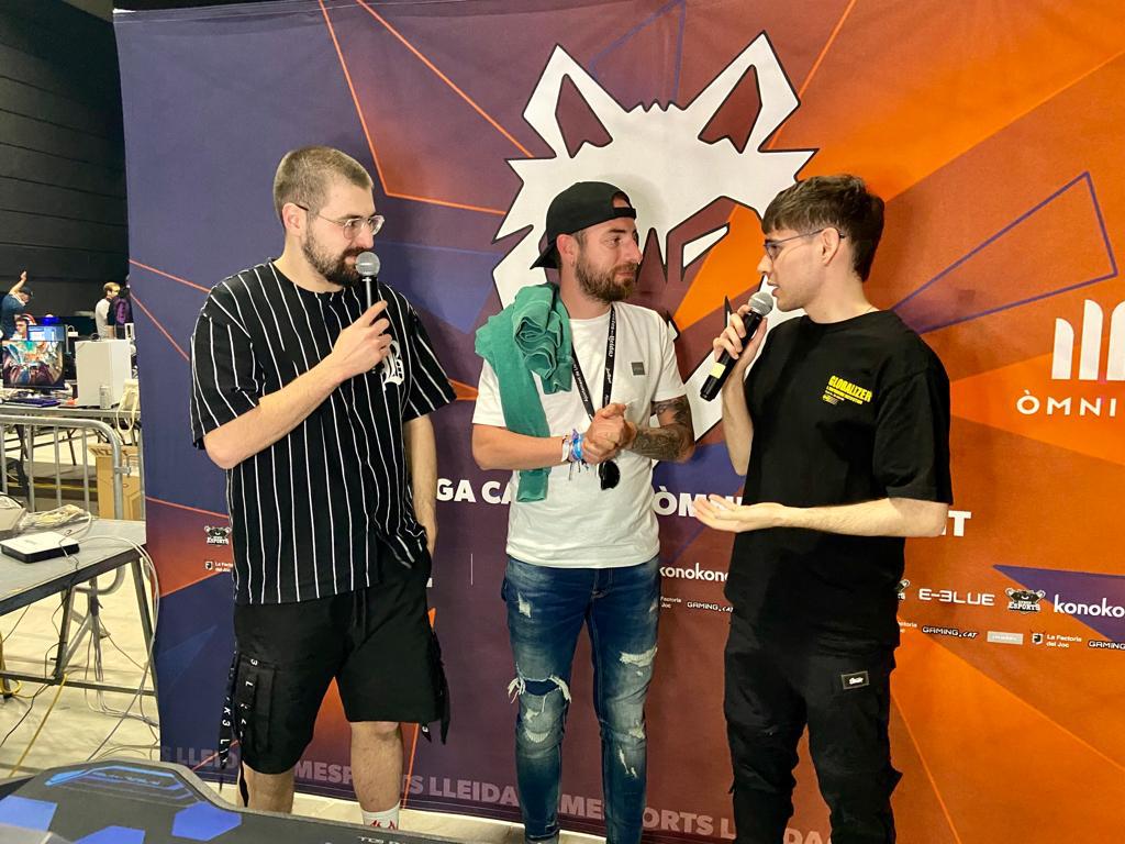 El regidor de Joventut, Ignasi Amor, entrevistat durant la seva visita a la LAN Party