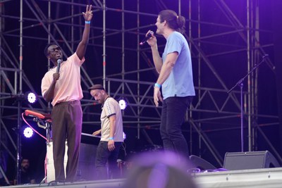 Els Catarres, en concert als Camps Elisis dins dels actes de la Festa Major.