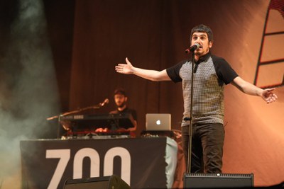 Els Zoo han estat els grans protagonistes de la nit a l'escenari principal de la Festa Major.