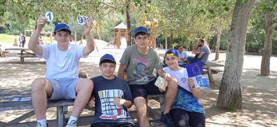 Amb motiu del Dia d'Europa, Europe Direct Lleida ha col·laborat amb la gimcana que s'ha fet amb alumnat de l'institut Josep Lladonosa.