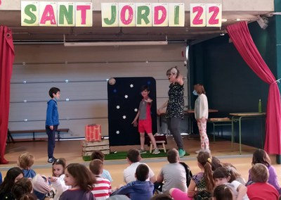 Sessions de contacontes a l’escola Alba.