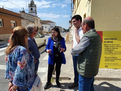 L'actuació està finançada pel Pla Únic d'Obres i Serveis de Catalunya.
