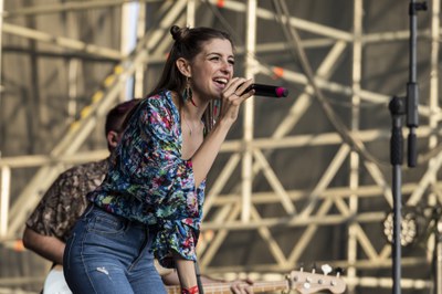 Concert de Miarnaus, a l'escenari Festes Lleida, als Camps Elisis.