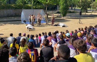 La cloenda de L'Aventura de la vida s'ha fet a l'amfiteatre dels Camps Elisis.