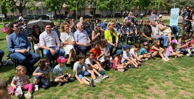 L'acte ha tingut lloc a la plaça Maria Aurèlia Capmany a Balàfia.