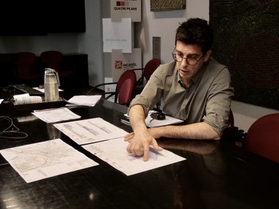 El primer tinent d'alcalde, Toni Postius, ha explicat avui els acords de la comissió.