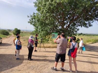 José Guerra, de l’Associació Trenca, ha dirigit l'activitat.