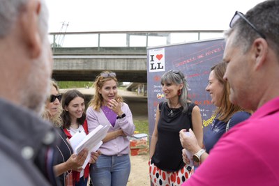 La regidora d'Educació Sandra Castro ha assistit a la festa del Plenari dels infants i dels adolescents..