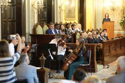 L'acompanyament musical ha estat a càrrec del Pop Piano Quartet.