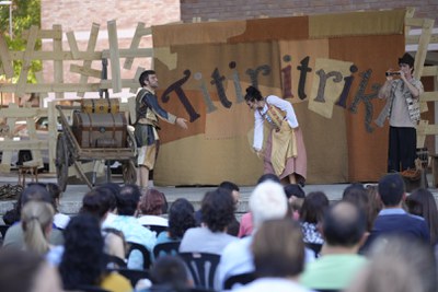 Zum Zum Teatre ha dut a escena l'espectacle Titiritriki.