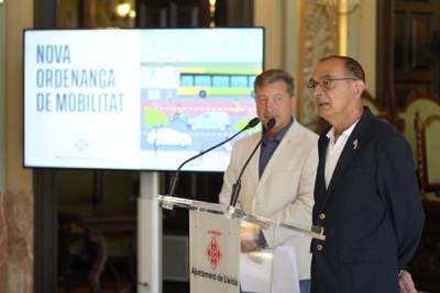 La presentació de l'entrada en vigor de l'ordenança ha tingut lloc avui al Saló de Sessions.