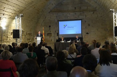 L'acte d'aquest matí a la Seu Vella.