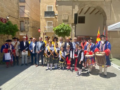 L'acte també ha comptat amb la presència dels altres paers en cap del territori, Cervera i Balaguer.