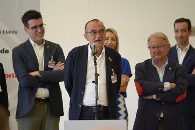 L’alcalde Pueyo ha destacat el sòl industrial que aportarà Torreblanca-Quatre Pilans per potenciar el sector logístic.